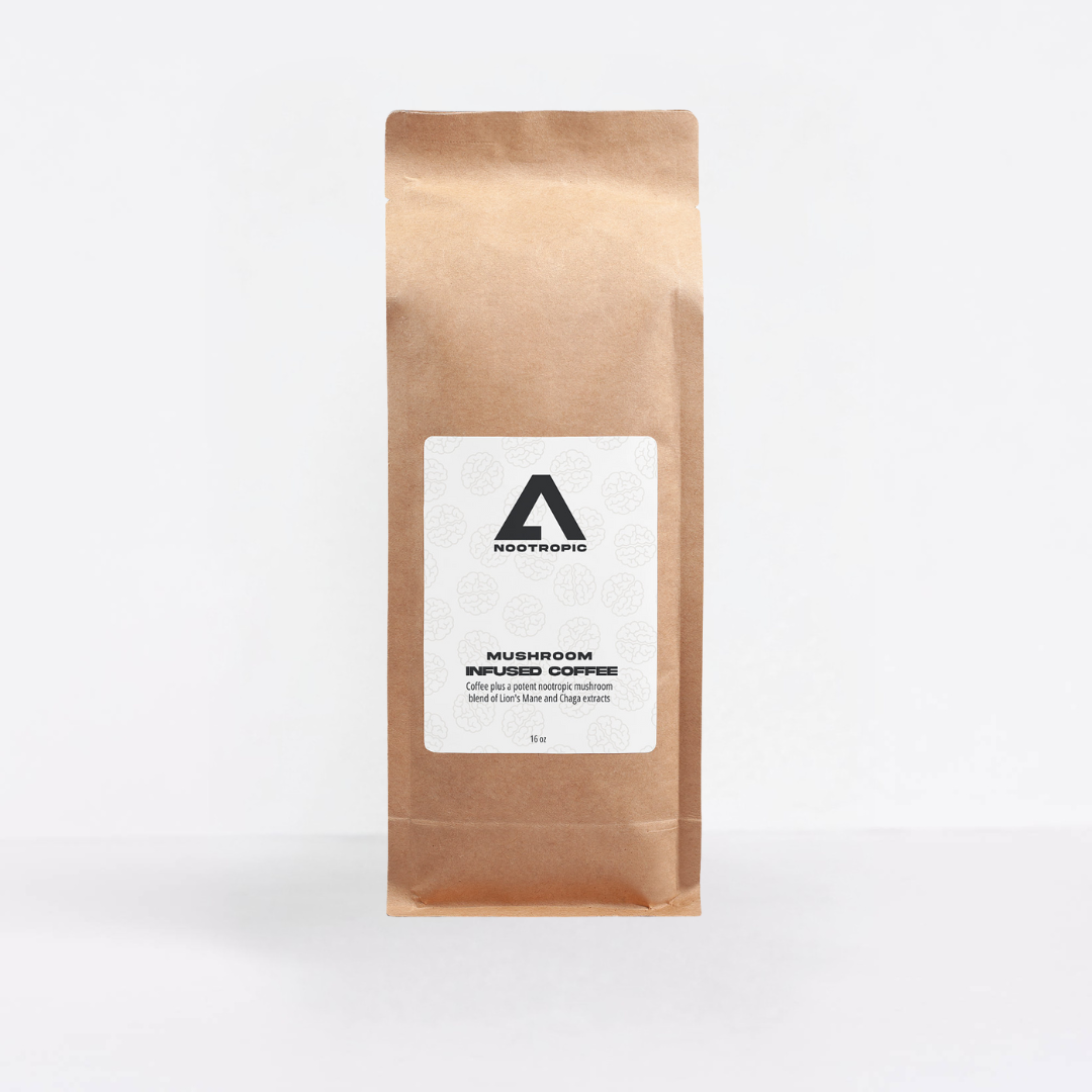 NOOTROPIC COFFEE | Lion’s Mane & Chaga Infused | 16oz