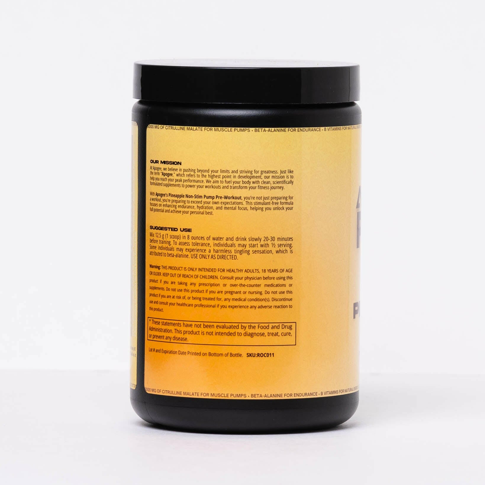 APOGEE PUMP MATRIX PINEAPPLE APOGEE PRE-WORKOUT | NON STIM |