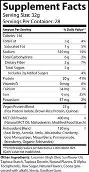 APOGEE CHOCOLATE RAIN PEA PROTEIN | PLANT BASED |