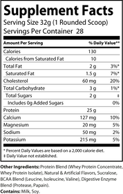 APOGEE VANILLA CONE WHEY ISOLATE PROTEIN +