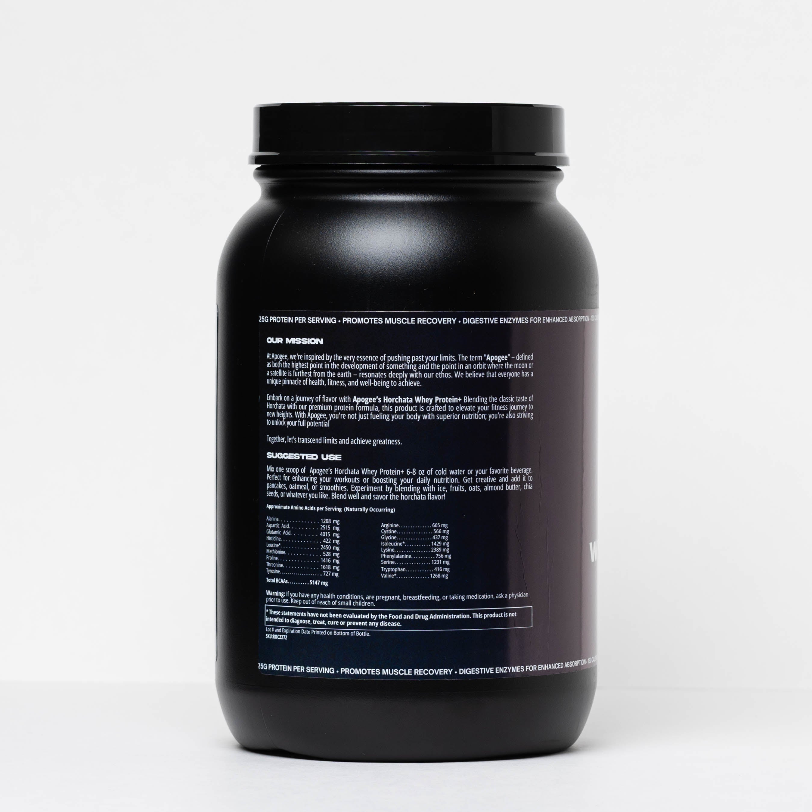 APOGEE HORCHATA WHEY ISOLATE PROTEIN +